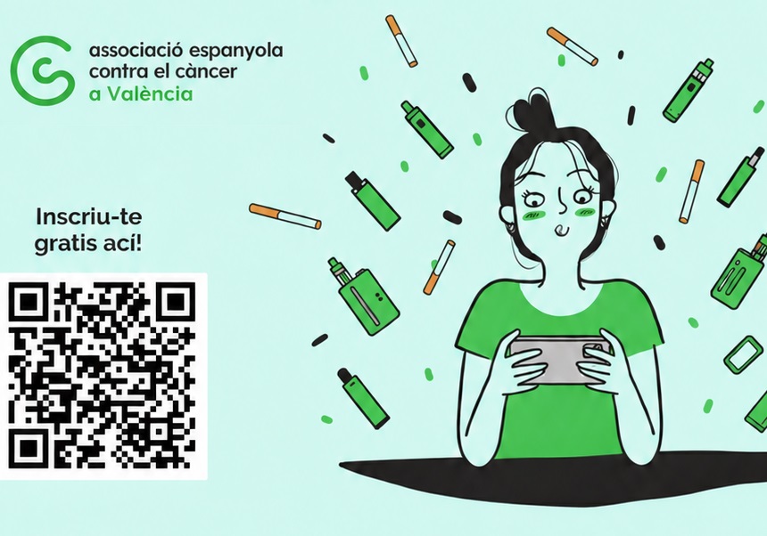 Imagen del evento:Cartel ¿Cómo abordar el consumo de vapers en jóvenes?